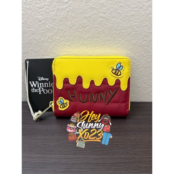 Loungefly Disney Winnie the Pooh Honey Drip Zip Wallet